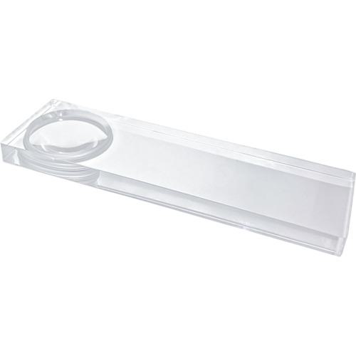 ■リーフ アクリルルーペ 長方 6x〔品番:ACRRE30〕【2590160:0】[送料別途見積り][掲外取寄][店頭受取不..