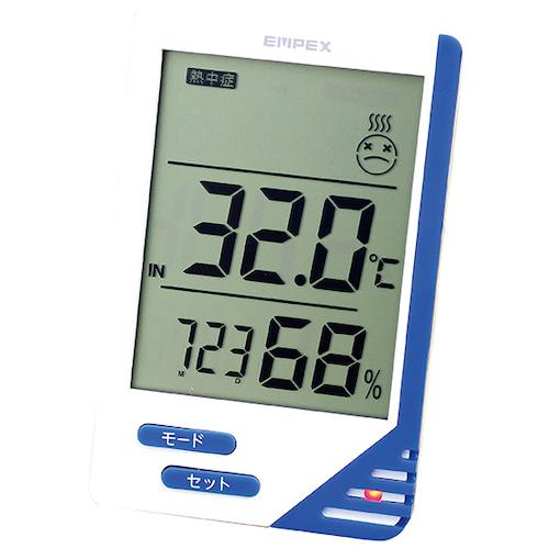 ■緑十字 温湿度計 デジタル快適計 TD-8180〔品番:375677〕【2592239:0】[送料別途見積り][掲外取寄][店..