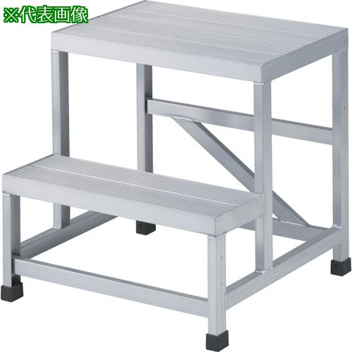 ■TRUSCO アルミ製溶接一体構造型作業台 二段(完成品) W500×D600×H600〔品番:WTDB25660〕【2607524:0】[直送DS][店頭受取不可]