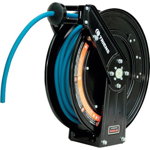 ■TRIENS スチール製 酸素ホースリール 3/8×20m〔品番:MMWS320A〕【2607567:0】[法人・事業所限定][直送元][店頭受取不可]