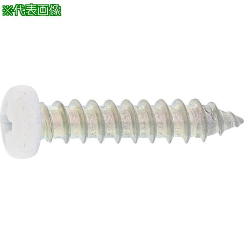 ■SUNCO 頭部ホワイト (+)Aナベ 三価ホワイト 3×6 (2500本入)〔品番:2000000000300060A3〕【2609450:0】[送料別途見積り][掲外取寄][店頭受取不可]