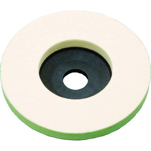 ■TRUSCO フェルトディスクα Φ100 ふきとり用 5個入〔品番:TFDA100〕【2612721:0】[店頭受取不可]