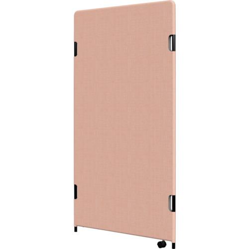 ■TOKIO フリージョイントパネル 横幅900mm×奥行き22mm×高さ1500mm ライトブラウン(レザー・キャスター付き)〔品番:PT20L1590LA0106CA1〕【2615442:0】[送料別途見積り][法人・事業所限定][外直送][店頭受取不可]