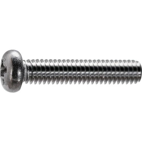 ■TRUSCO ナベ頭小ねじ ステンレス 全ねじ M5×30 100本入 ヘキサゴンパック〔品番:S0050530〕【2629293:0】[送料別途見積り][店頭受取不可]