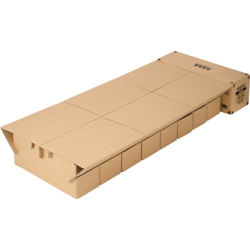 ■TRUSCO 段ボールベッド/ナチュラル〔品番:TNDB1990NA〕【2630936:0】[店頭受取不可]