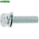 ■SUNCO 組込みねじ (+)ナベP=4(鉄(または標準)・ZECコート(下地三価ホワイト) M3×10(1500本入)〔品番:100000040030010...