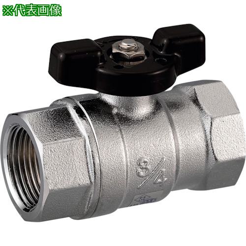 ■オンダ製作所 G型 Rc1/2×Rc1/2 蝶ハンドル〔品番:GT15M〕【2673603:0】[送料別途見積り][掲外取寄][店..