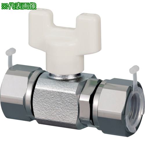 ■オンダ製作所 AE12型 両ナット付アダプター(G1/2) メッキ付〔品番:AE1213M〕【2673682:0】[送料別途見..