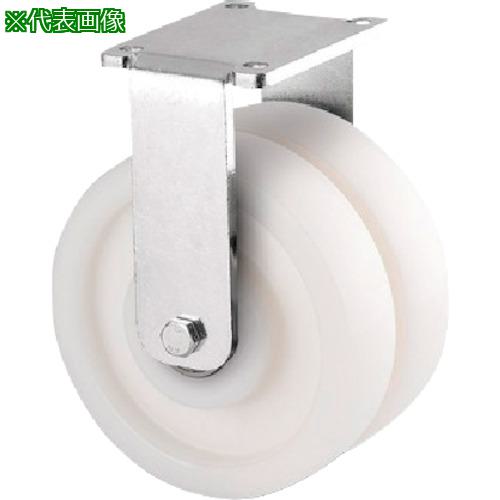 ■テンテキャスター 重荷重用高性能双輪キャスター”DELTA TWIN”(ナイロン車・メンテナンスフリー) φ125 ..