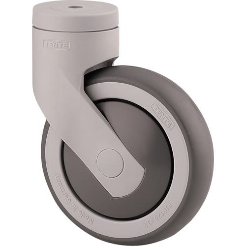 ■テンテキャスター 樹脂キャスター“LEVINA”(エラストマー車) φ150 自在式〔品番:5370PJP150P3011〕【2683398:0】[法人・事業所限定][外直送元][店頭受取不可]