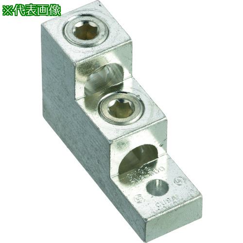 ■PANDUIT アルミ製メカニカルコネクター 1穴垂直方向2バレルラグ 電線サイズAWG6-300kcmil LAM2SA300-5..