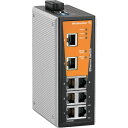 ■ワイドミュラー 産業用マネージドイーサネットスイッチ バリューライン 8ポートRJ45 高温度対応〔品番:1240940000〕【2736069:0】[送料別...