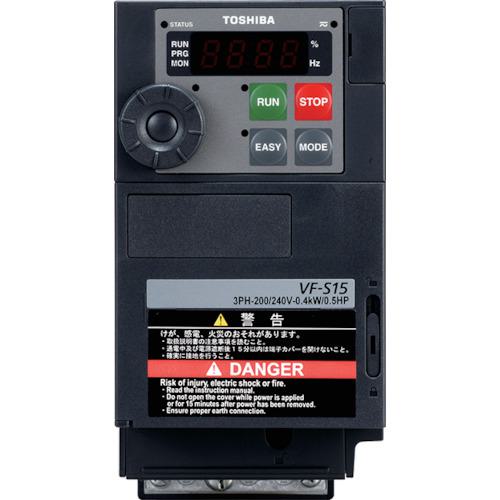 ■東芝 三相400V入力インバ-タ〔品番:VFS154015PL1〕【2746836:0】[法人・事業所限定][外直送元][店頭受取不可]