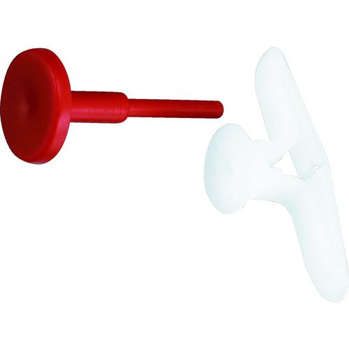 ■TRUSCO トメラー 樹脂製 適用アンカー板厚3.0~5.0mm 10本入 (中空壁用アンカー/はさみ固定式)〔品番:T..