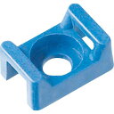■【在庫限り】PANDUIT 金属検知対応固定具(抗菌・防カビタイプ) 縦:22.0mm 横:15.6mm 使用結束バンド幅:2.3mm~7.6mm M5ネジ ...