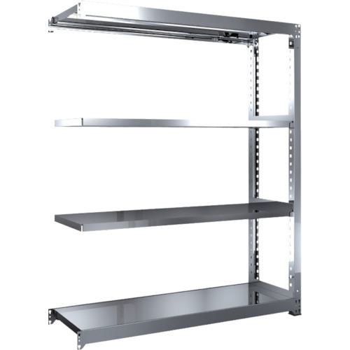 ■TRUSCO ステンレス棚 SM3型 1500X471XH1800 4段 連結〔品番:SM36554B〕【2837641:0】[法人・事業所限定][直送元][店頭受取不可]