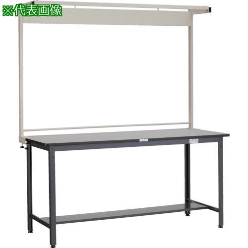 ■TRUSCO 中荷重立作業台(500kg)HAEW型 1200X750XH2093(全高) ツールハンガー付 ダークグレー色〔品番:HAEWP1275THN〕【2849704:0】[法人・事業所限定][外直送元][店頭受取不可]