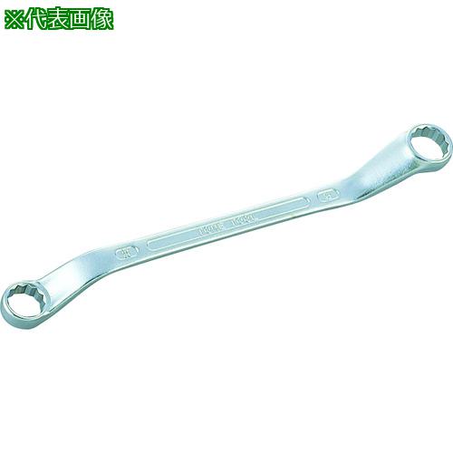 ■TONE ロングめがねレンチ(45°) 11X13mm〔品番:M451113〕【2943948:0】[店頭受取不可]