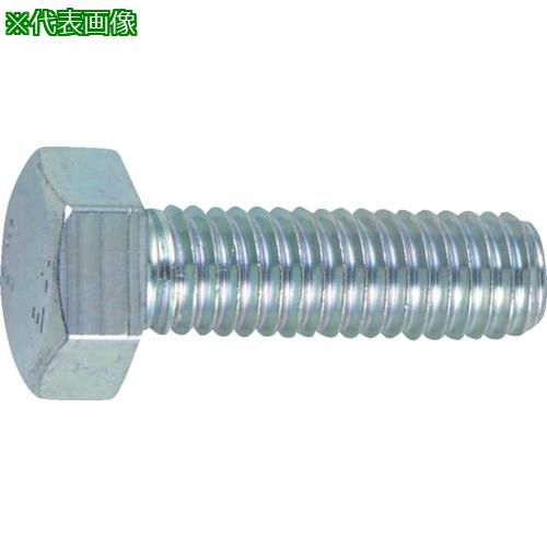 ■TRUSCO 六角ボルト 三価白 全ネジ M6×30 20本入〔品番:B7220630〕【3005071:0】[店頭受取不可]