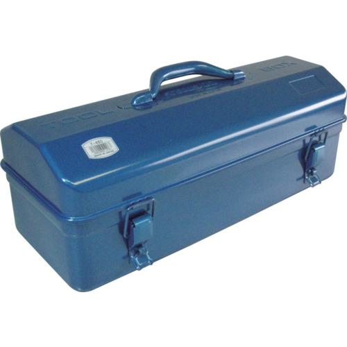 ■TRUSCO 山型工具箱 470X193X211 ブルー〔品番:Y460B〕【3017486:0】[店頭受取不可]