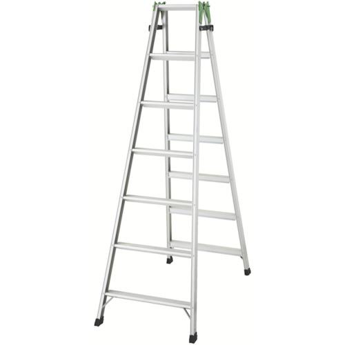 ■ハセガワ エコシリーズ脚立 21型〔品番:ESA2.021〕【3055272:0】[直送DS][店頭受取不可]