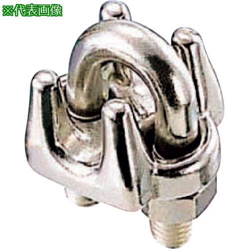 ■水本 ステンレス ワイヤークリップSUS316 使用ロープ径2.5~3mm〔品番:A2456〕【3182341:0】[送料別途見積り][掲外取寄][店頭受取不可]