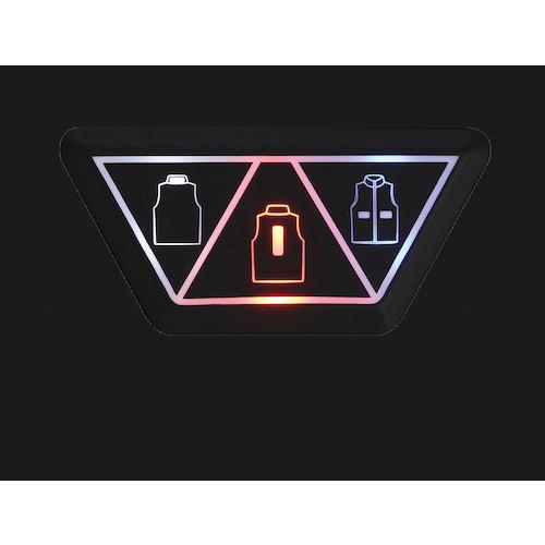 ■リンクサス 速暖ヒートベストEX SET ブラック LL〔品番:LXPHBEXSETLL〕【3193948:0】[店頭受取不可] 2