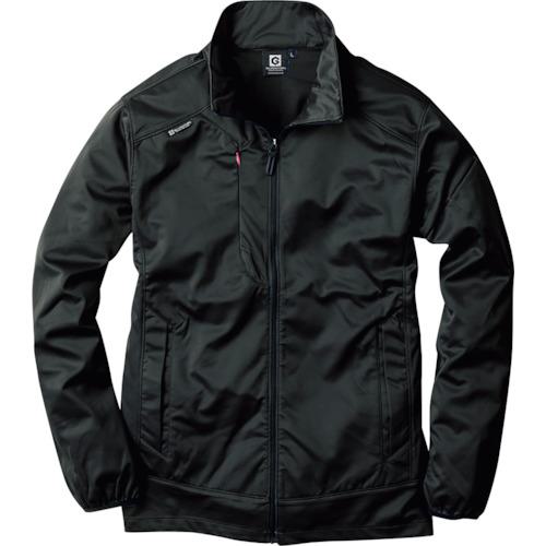 ■コーコス 防寒ストレッチジャケット スミクロ LL〔品番:G234013LL〕【3214597:0】[送料別途見積り][掲外取寄][店頭受取不可]