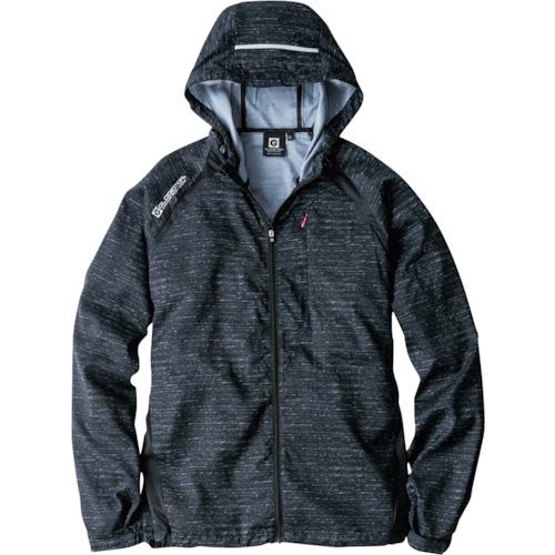 ■コーコス ストレッチシェルパーカー デニム L〔品番:G301661L〕【3215099:0】[送料別途見積り][掲外取寄][店頭受取不可]