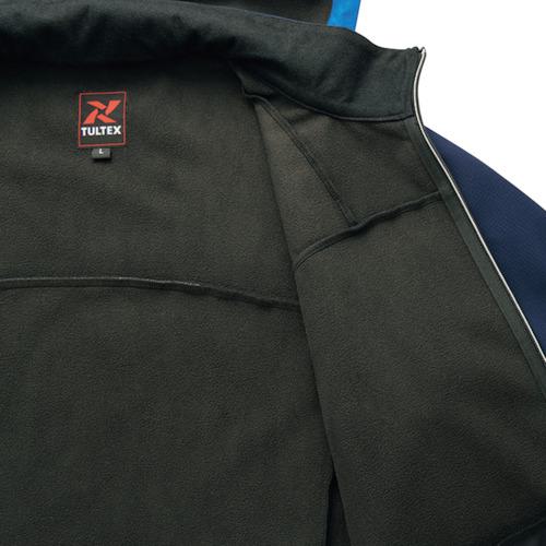 ■アイトス 裏フリースジャケット AZ10312-008 ネイビー 3S〔品番:AZ103120083S〕【3222572:0】[送料別途見積り][掲外取寄][店頭受取不可]