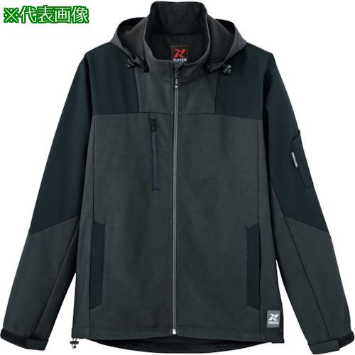 ■アイトス 裏フリースジャケット AZ10312-014 チャコール LL〔品番:AZ10312014LL〕【3222601:0】[法人・事業所限定][外直送元][店頭受取不可]