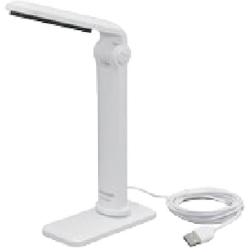 ■IRIS 531443 LEDデスクライト 203タイプ LDL-203H-W〔品番:LDL203HW〕【3225013:0】[店頭受取不可]