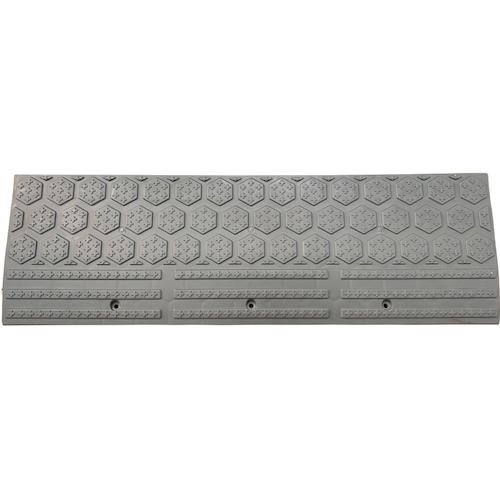 ■セーフラン 段差プレート ストレート グレー 900×270×95×mm 連結用ネジ付属〔品番:J2406〕【3235615:0..