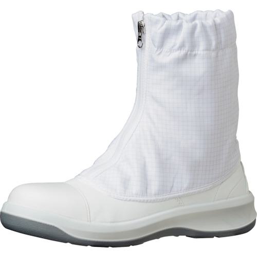 ■ミドリ安全 トウガード付 静電安全靴 GCR1200 フルCAP ハーフ ホワイト 29cm〔品番:GCR1200FCAPHH29〕【3238283:0】[店頭受取不可]