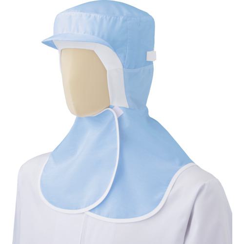 ■ミドリ安全 食品フード SH17B(ツバ付・マスク掛けマジックタイプ) ブルー フリー〔品番:SH17BF〕【3238333:0】[送料別途見積り][掲外取寄][店頭受取不可]