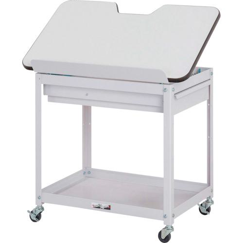 ■ヤマテック ジャストフィットワゴン キャビネット付き2段 W750×D430×H644mm パールピンク〔品番:WJC2P..