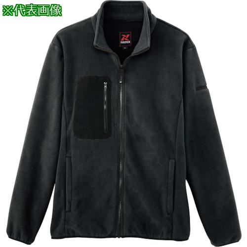 ■アイトス フリースジャケット AZ10311-014 チャコール SS〔品番:AZ10311014SS〕【3243315:0】[送料別途見積り][掲外取寄][店頭受取不可]