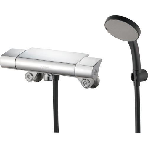 ■SANEI サーモシャワー混合栓〔品番:SK18502K13〕【3266865:0】[送料別途見積り][掲外取寄][店頭受取不可]
