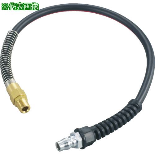 ■TRUSCO 手元らくらく補助ホース 8.5X0.5m 1/4金具付〔品番:TRH8505〕【3287858:0】[店頭受取不可]