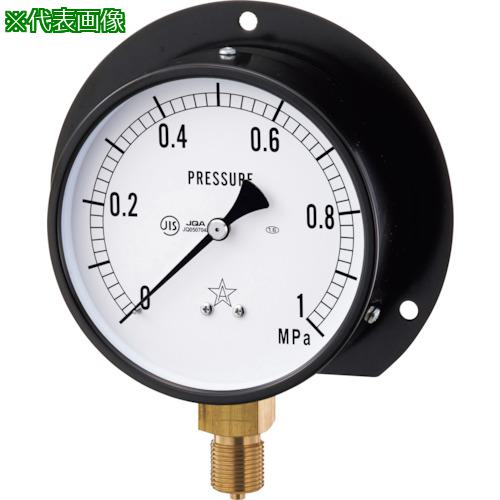■右下 一般圧力計〔品番:G321211100MPA〕【3342730:0】[送料別途見積り][掲外