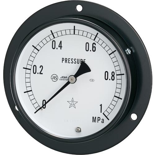 ■右下 一般圧力計〔品番:G433311V16MPA〕【3347507:0】[送料別途見積り][掲外取寄][店頭受取不可]