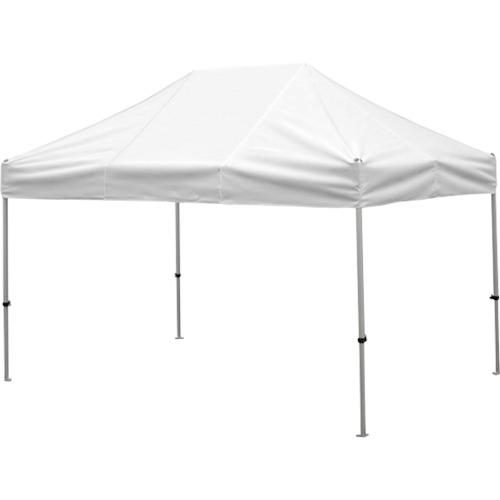 ■さくら かんたんてんと 2.4m×3.6mオールアルミフレーム 白〔品番:KA4WAW〕【3360328:0】[送料別途見積り][法人・事業所限定][外直送][店頭受取不可]