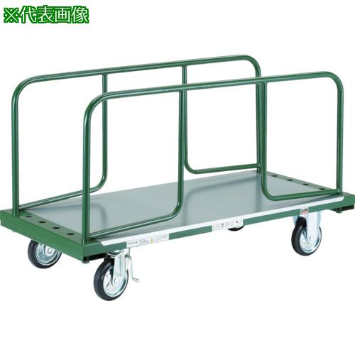 ■TRUSCO 長尺用運搬車 サイドハンドルH900型 1300X602〔品番:TDPT25092〕【3365409:0】[送料別途見積り][法人・事業所限定][直送][店頭受取不可]