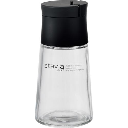 ■RISU スタビアリュクス 塩 胡椒入れ BK《50個入》〔品番:GGAR007〕【3366340×50:0】[送料別途見積り][..