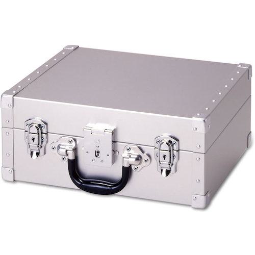 ■DAITO アルミ合金製現送用トランク 封印錠付 内装硬質ウレタン全面貼〔品番:CT3800〕【3369408:0】[法人・事業所限定][外直送元][店頭受取不可]