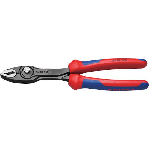 ■KNIPEX スリップジョイントプライヤー ツイングリップ〔品番:8202200〕