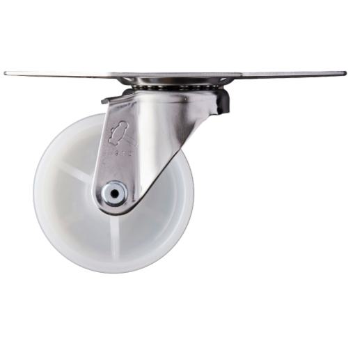 ■ハンマー オールステンレスコーナー S型 自在 ナイロン車75mm〔品番:220S0SN75〕【3371539:0】[送料別途見積り][掲外取寄][店頭受取不可]