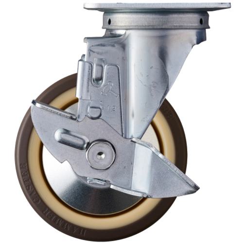 ■ハンマー トータルロック 自在 SP付 ウレタンB車125mm〔品番:413SUB125TL〕【3373135:0】[送料別途見積り][掲外取寄][店頭受取不可]