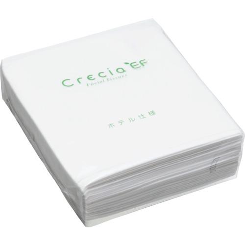 ■クレシア クレシアEFティシュー ハーフ50W ポリパック〔品番:43935〕【3373301:0】[送料別途見積り][掲外取寄][店頭受取不可]