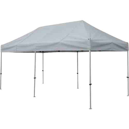 ■さくら かんたんてんと 2.4m×4.8mオールアルミフレーム グレー〔品番:KA5WAGY〕【3381383:0】[送料別..